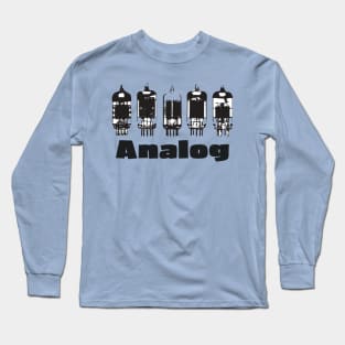 Vintage Analog Vacuum Tubes Long Sleeve T-Shirt